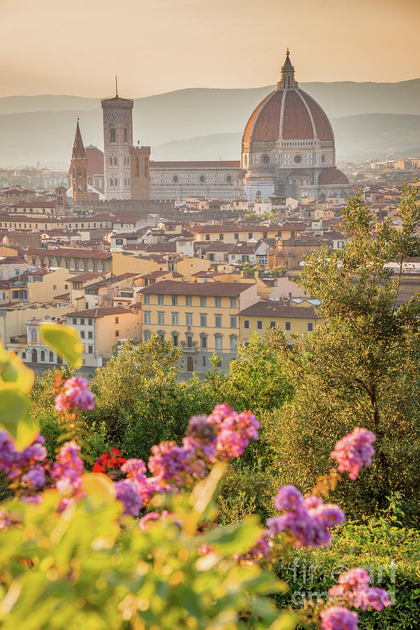 Florence Duomo vertical Photograph by Delphimages Photo Creations