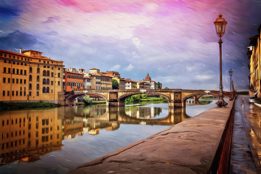 City Photograph - Florence Italy After The Rain  by Carol Japp