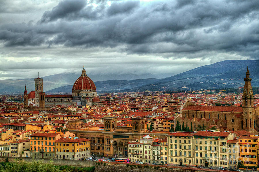 Italy Photograph - Florence Italy  by Wayne Moran