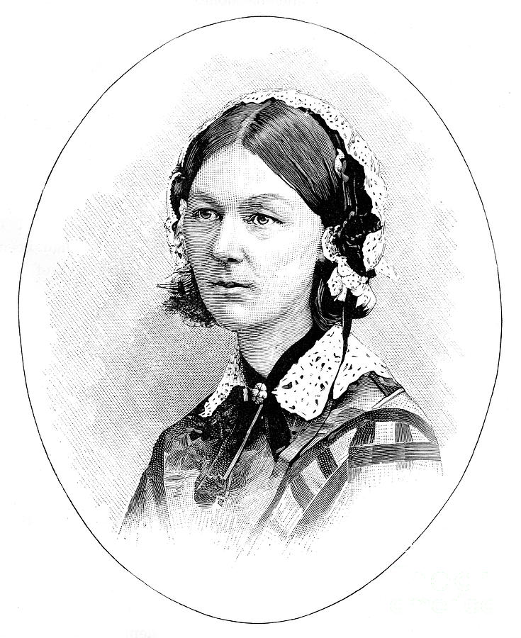 Florence Nightingale 1820-1910, British Drawing by Print Collector