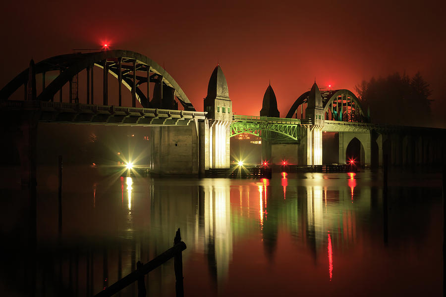 Florence Siuslaw River Bridge Photograph