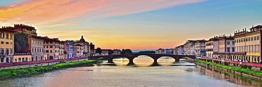 Florence Sundown  Photograph by Frozen in Time Fine Art Photography