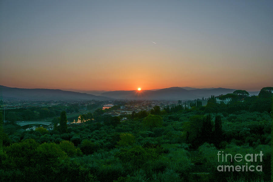 Florence Sunrise Photograph by Brian Kamprath