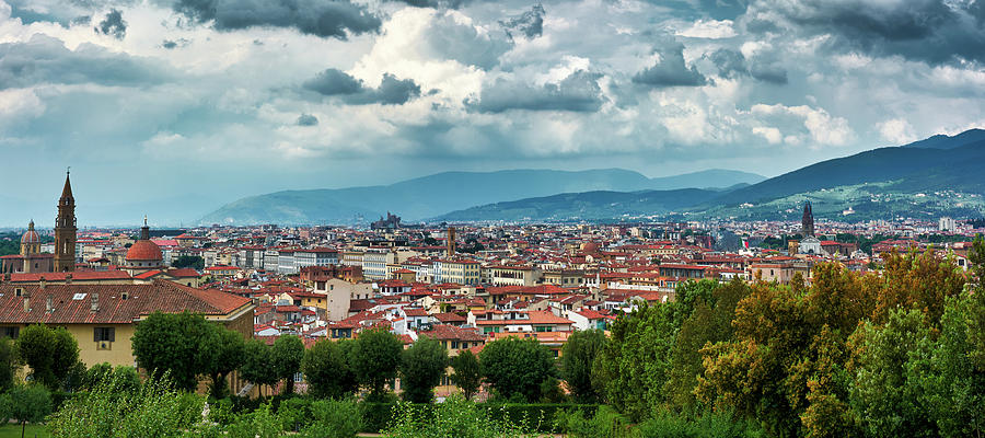 Florentine cityscape from the Boboli Gardens by Eduardo Jose Accorinti Florentine cityscape from the Boboli Gardens by Eduardo Jose Accorinti