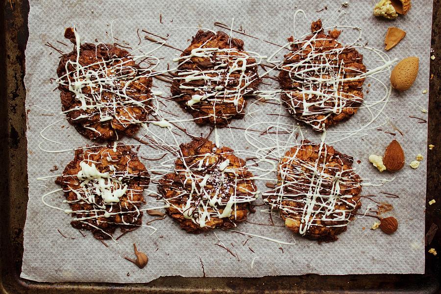 Florentines On A Baking Tray Photograph by Patricia Miceli