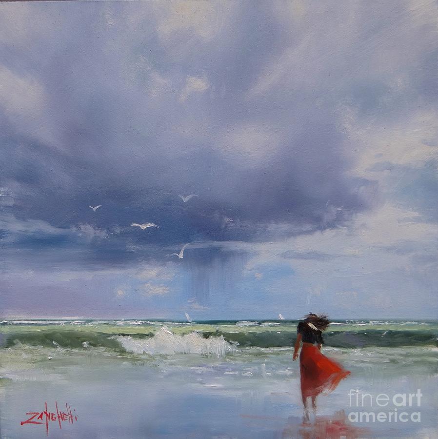 Florida Breeze Painting by Laura Lee Zanghetti