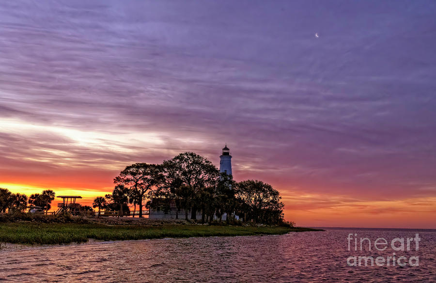Florida Coastal Landmark at Sunrise Photograph by DB Hayes
