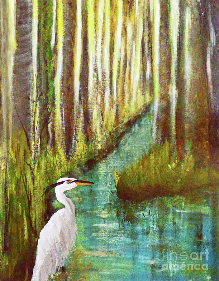 Florida Hidden Springs Painting by Sharon Williams Eng
