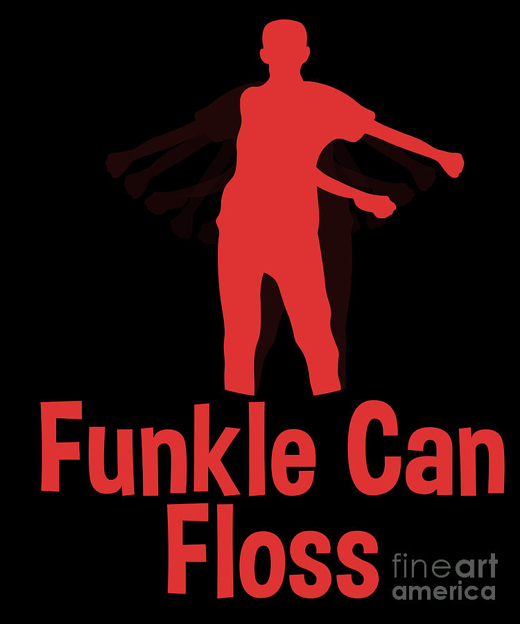 Flossing Dance Craze Gift for Uncle Funcles Latest School Kids Dancing Craze Digital Art by Martin Hicks