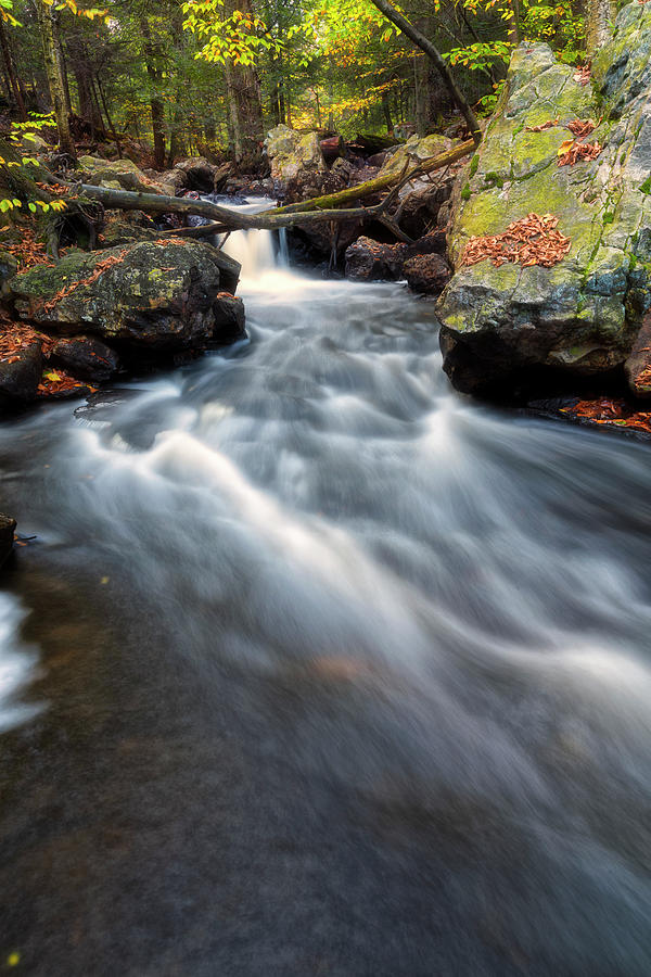 Waterfall Photograph - Flow by Russell Pugh