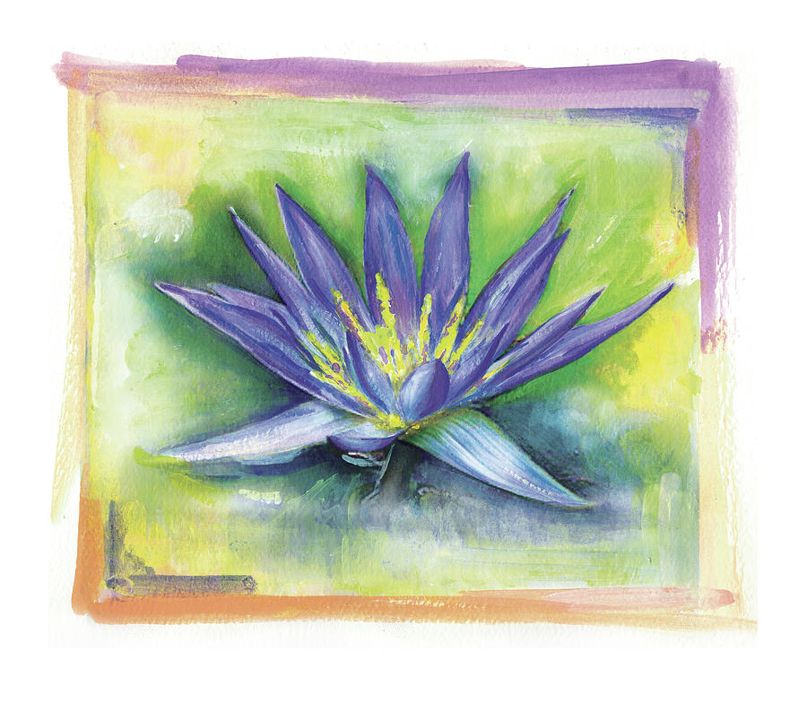 Flower 05art Painting by Maria Trad