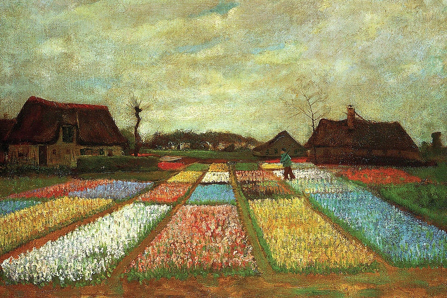 Flower Beds of Holland Painting by Vincent van Gogh