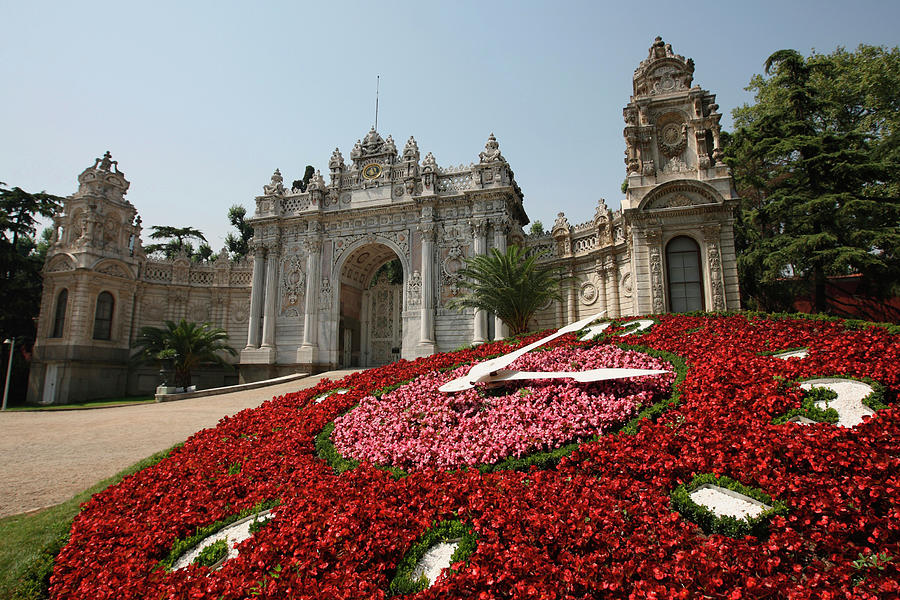 Flower Clock In The Garden Of Photograph by Danita Delimont Flower Clock In The Garden Of Photograph by Danita Delimont