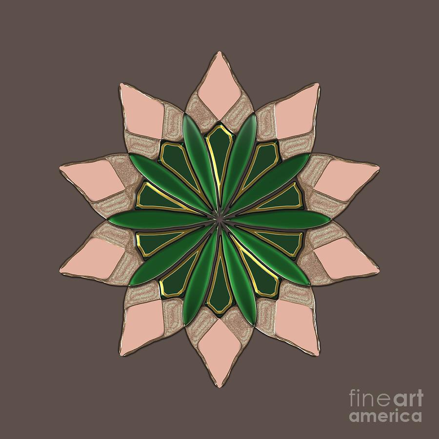 Flower Garden Mandala by Carlos Diaz Flower Garden Mandala by Carlos Diaz