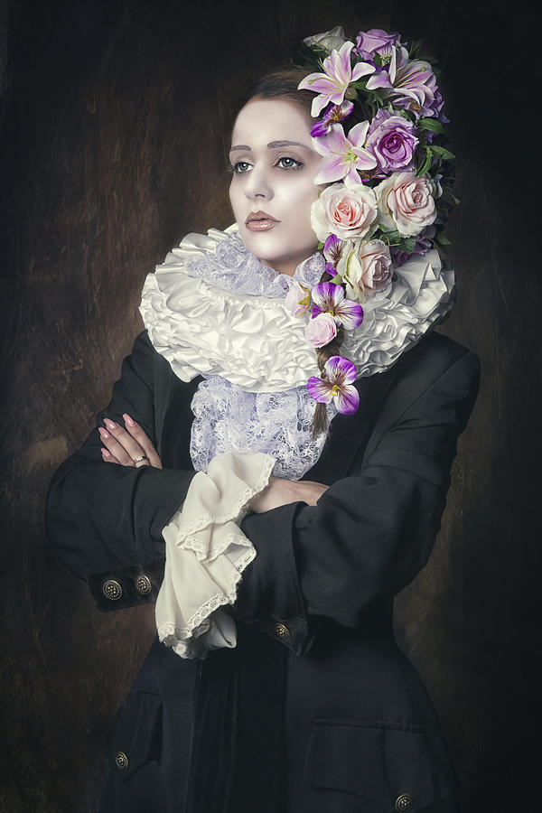 Flower Girl Photograph by Carola Kayen-mouthaan