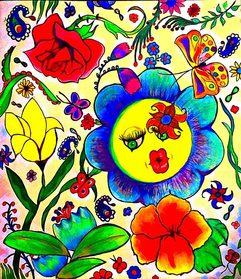 Flower girl by Kim Raine Johnson Flower girl by Kim Raine Johnson