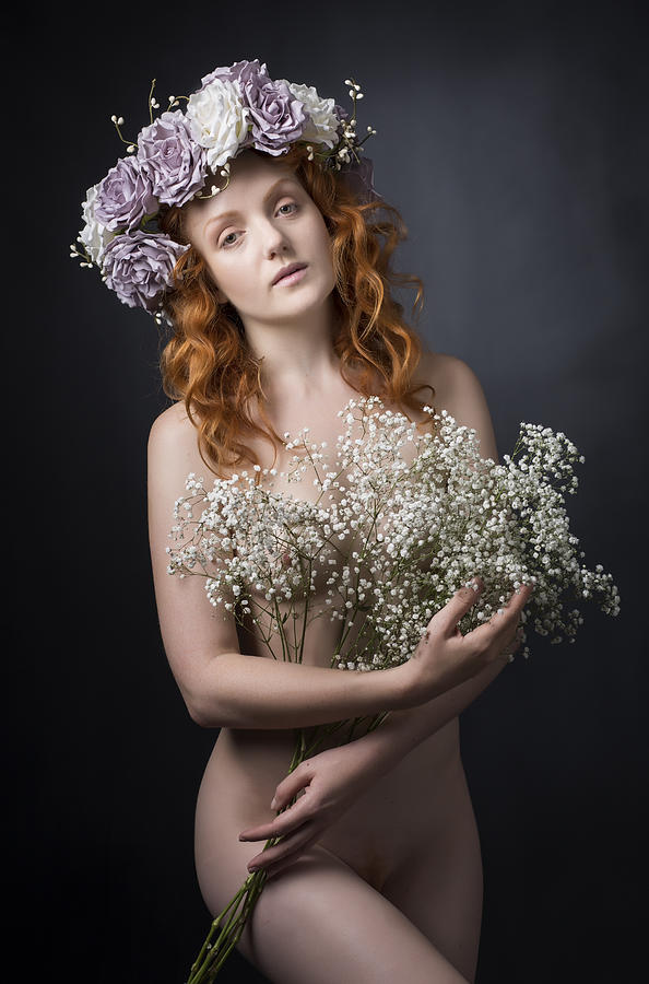 Flower Girl Photograph by Ross Oscar