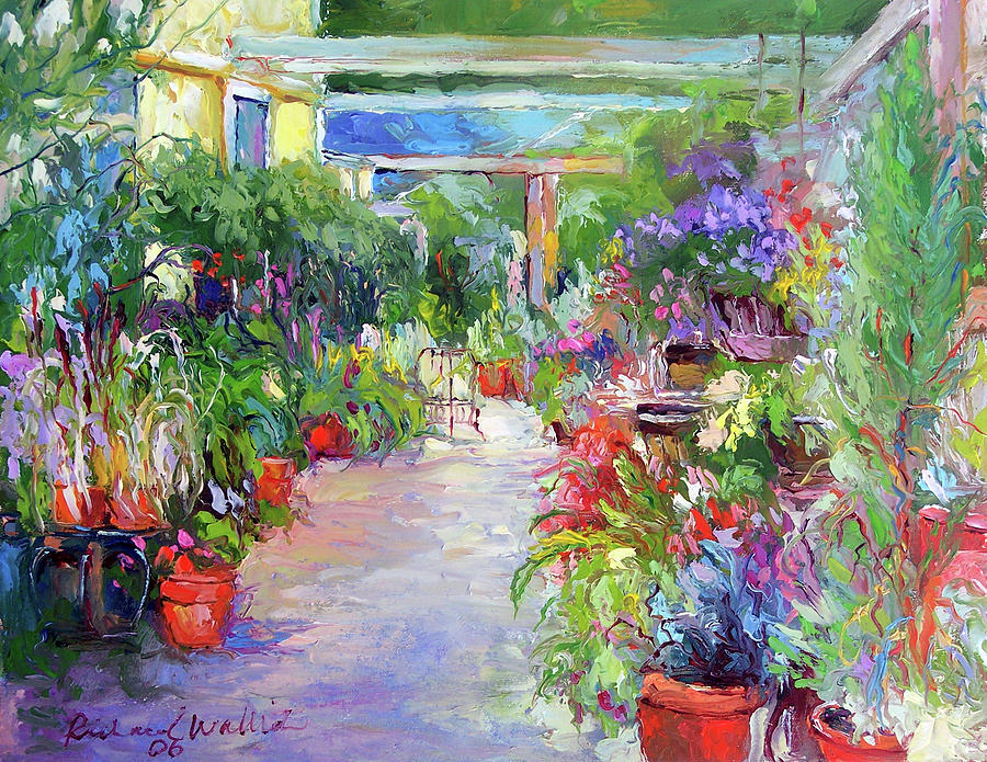 Flower Shop Painting - Flower by Richard Wallich