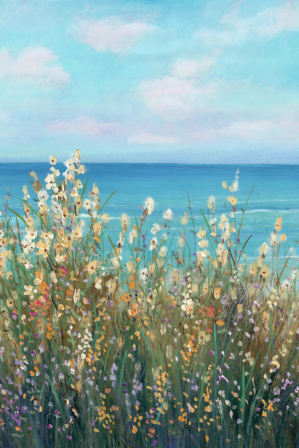 Flowers At The Coast II Painting by Tim Otoole