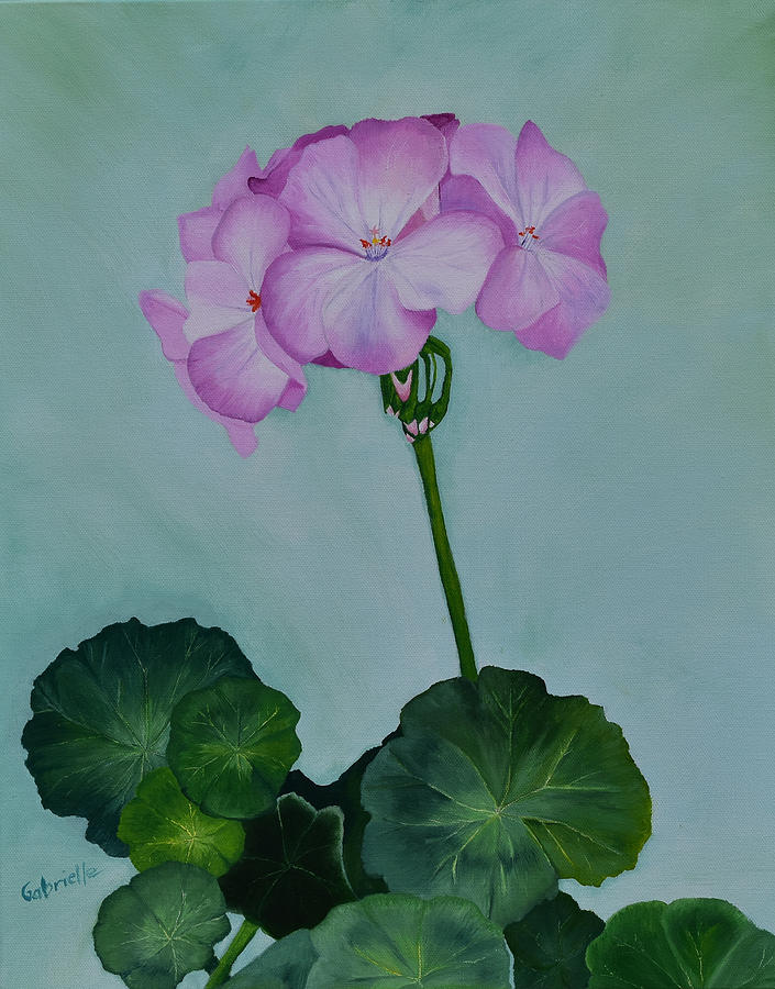 Flowers Painting by Gabrielle Munoz