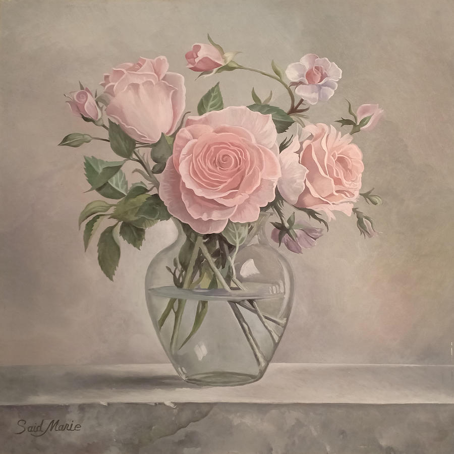 Flowers vase by Said Marie Flowers vase by Said Marie
