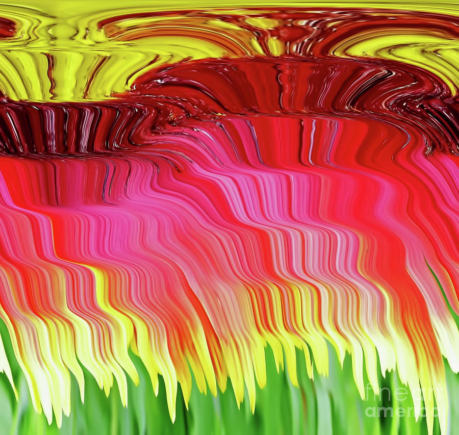 Flowing Colors Digital Art by D Hackett