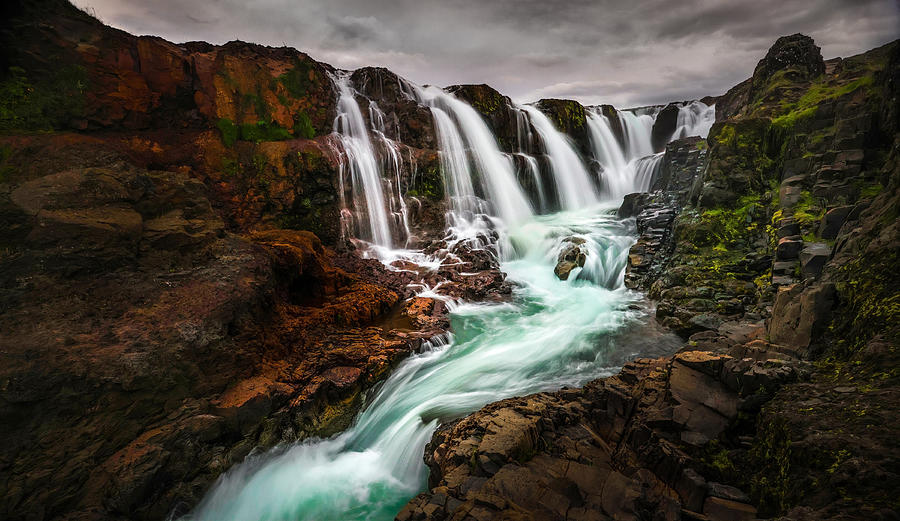 Flowing Emerald Jade Photograph by Kenneth Zeng