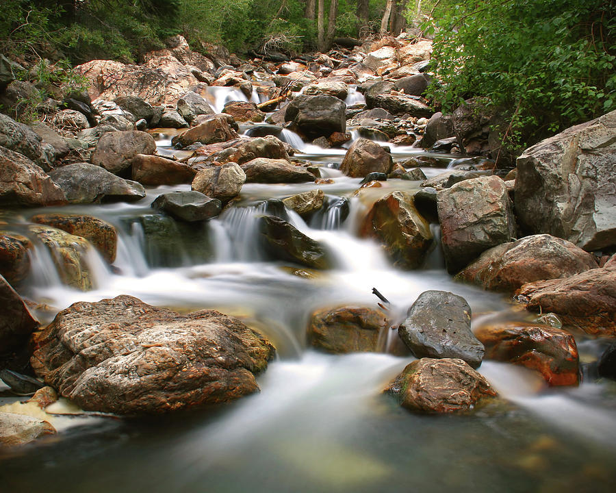 Flowing Stream Photograph by Richlegg