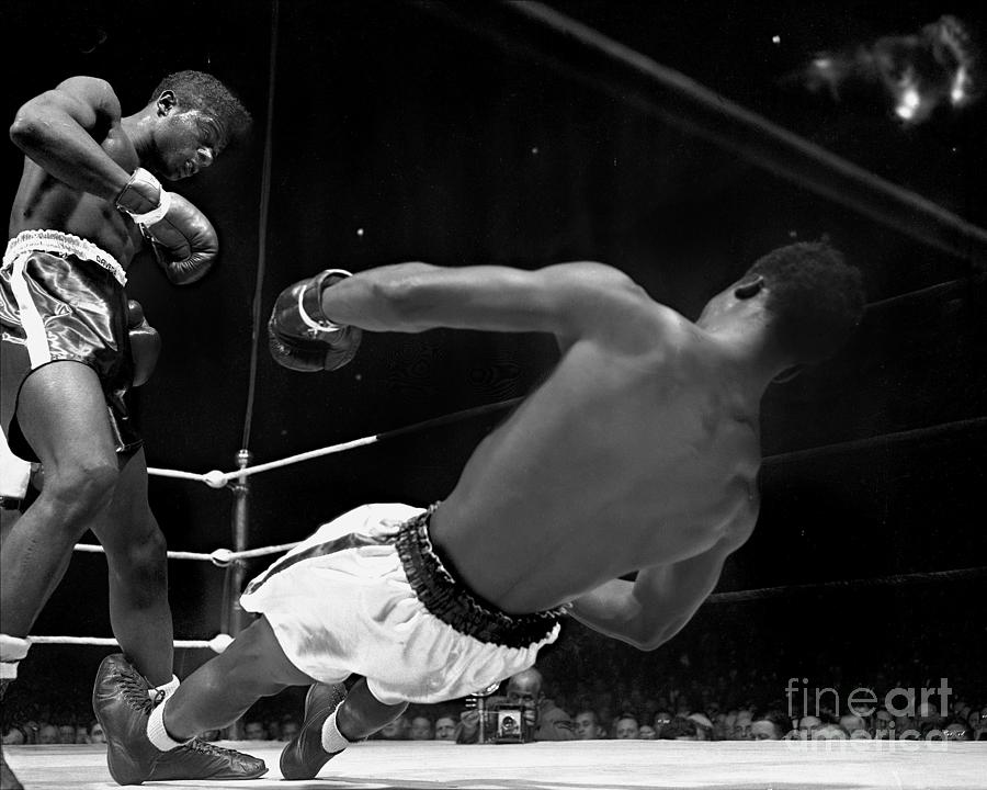 Floyd Patterson Fights Clayton James Photograph by New York Daily News Archive