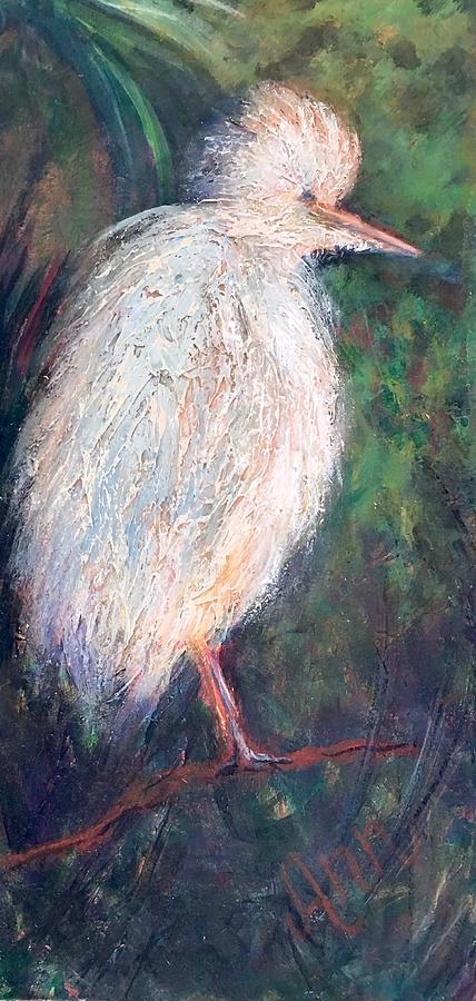 Fluffy Bird Painting