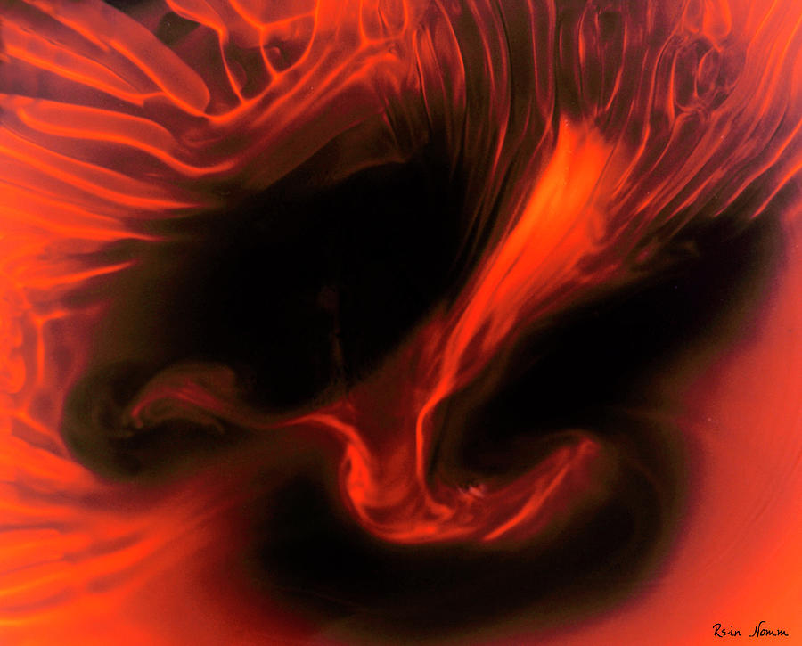 Fluid Fire Painting by Rein Nomm