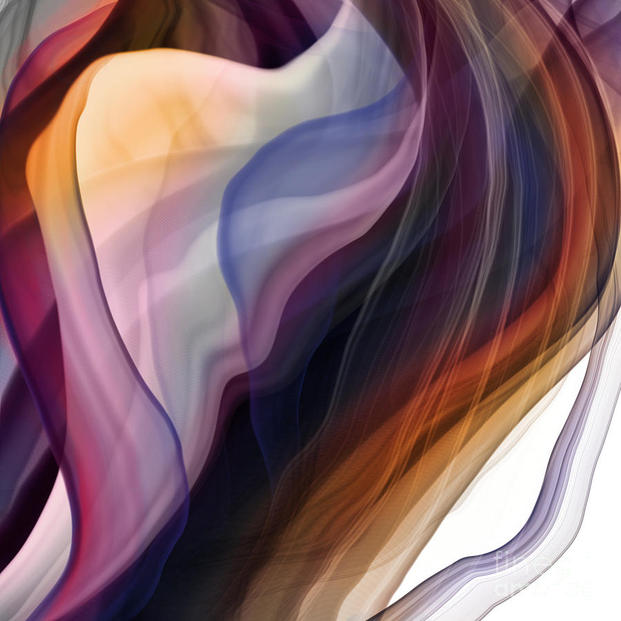 fluidity I Digital Art by HD Connelly