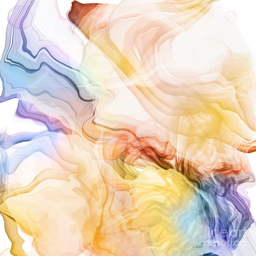 Fluidity IV Digital Art by HD Connelly