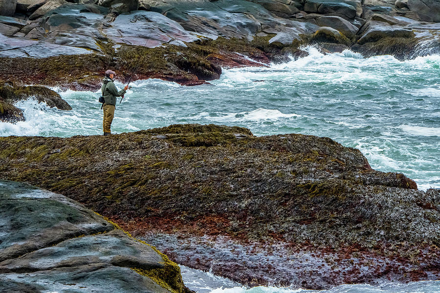 Fly Fishing in Maine Photograph by Libby Lord Pixels