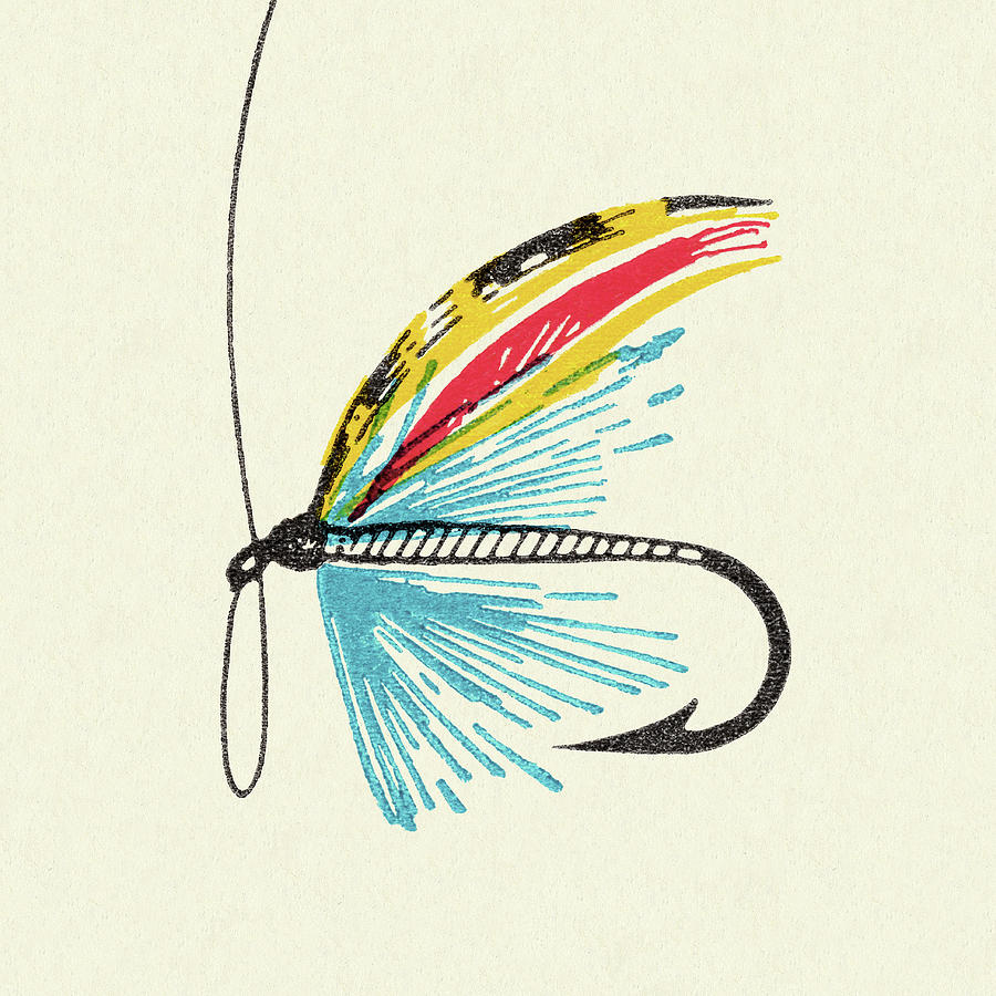Fly Fishing Lure by CSA Images