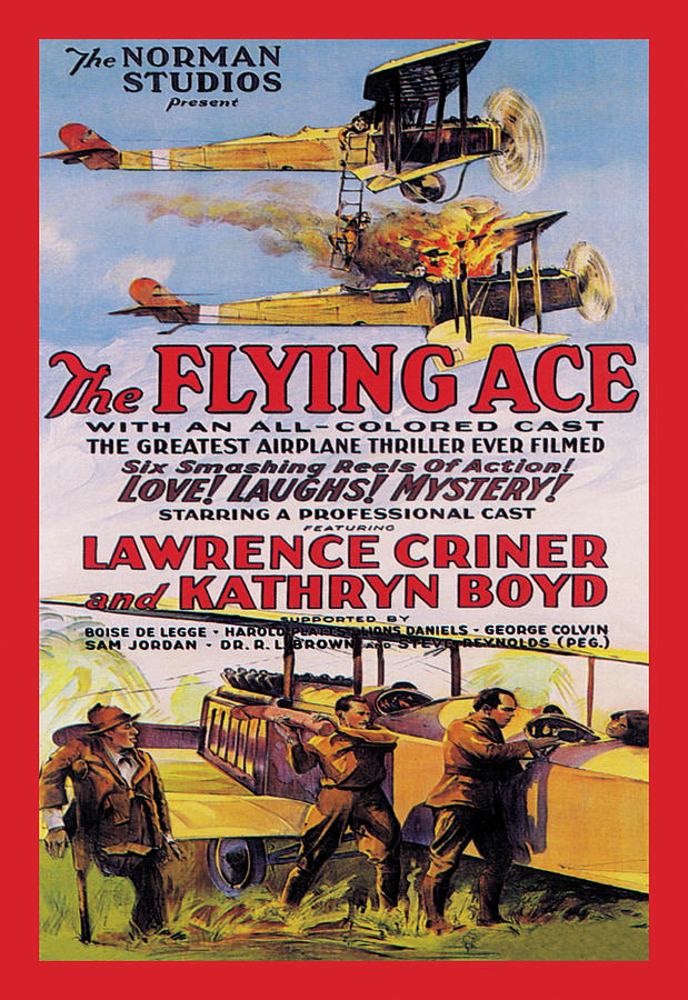 Flying Ace Movie Poster Painting by Unknown