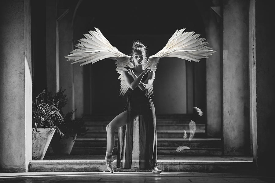 Flying Dancer Photograph by Ayman Khrbawe