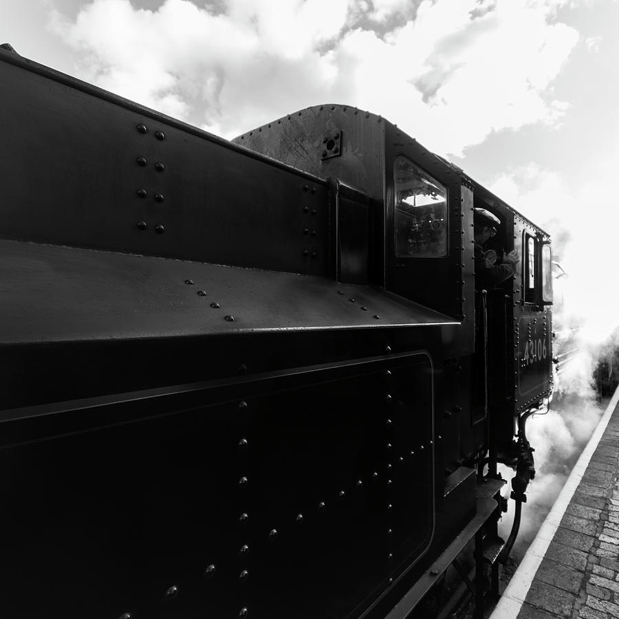 Flying Pig 43106 in steam Photograph by Steev Stamford