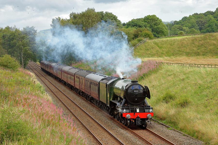 Flying Scotsman Steam Train Lner A3 Photograph by Andrew Findlay - Fine ...