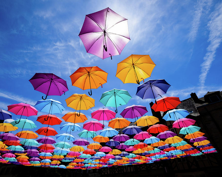 Flying Umbrellas II by Peter OReilly Flying Umbrellas II by Peter OReilly