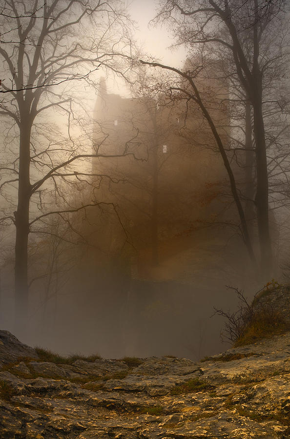 Fog Castle Photograph by Irmawarth