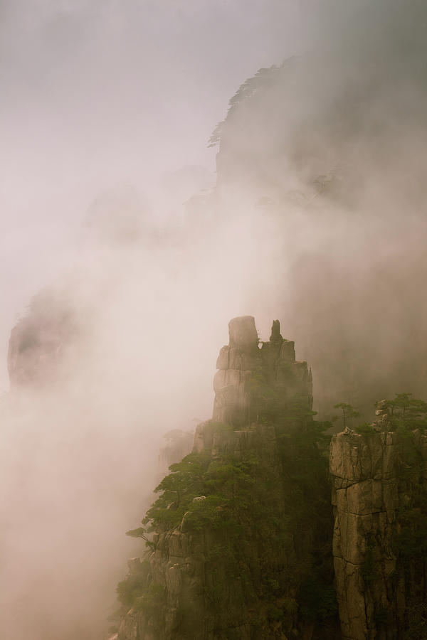 Fog Of Huangshan Mountain Photograph by Zhouyousifang