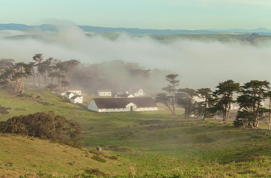 Fog Over Pierce Ranch Photograph by Jonathan Nguyen