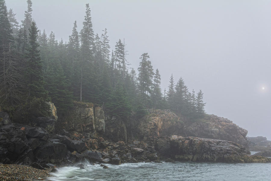 Foggy Coastline Of Mystique Photograph by Angelo Marcialis