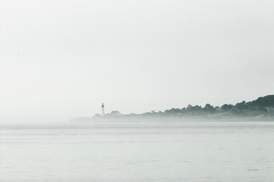 Foggy Lighthouse Photograph by Sue Schlabach - Fine Art America