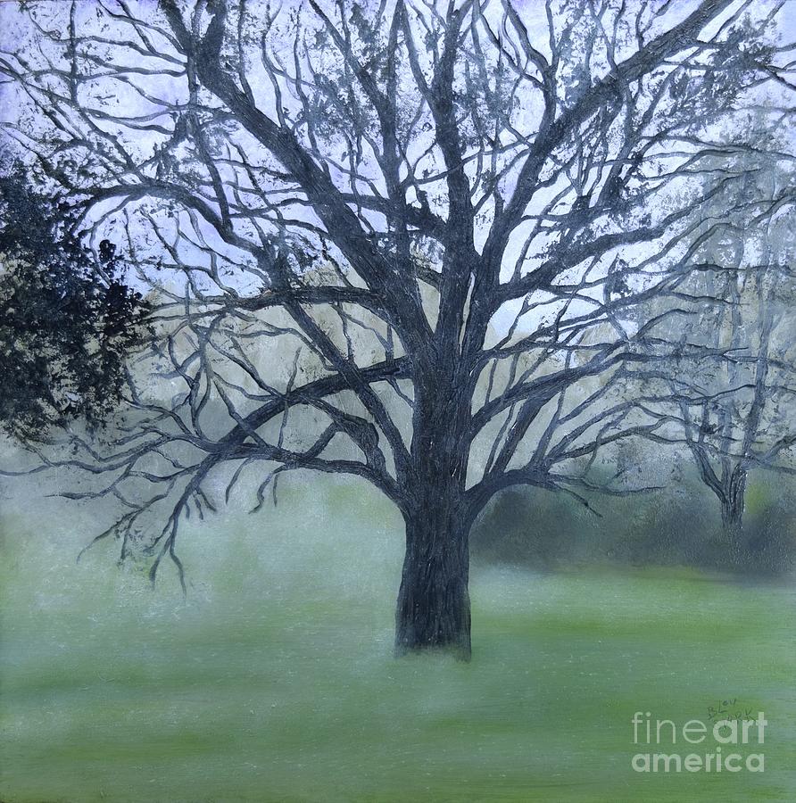 Foggy Morning  Painting by Barrie Stark