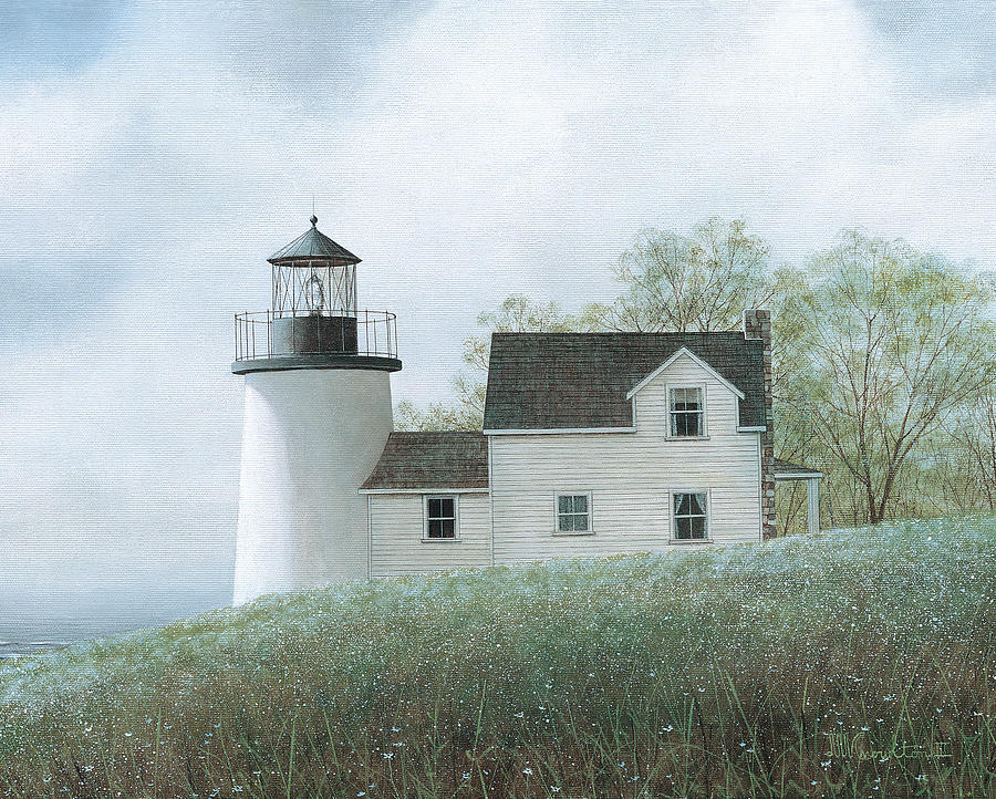 Foggy Morning In May Painting by David Knowlton