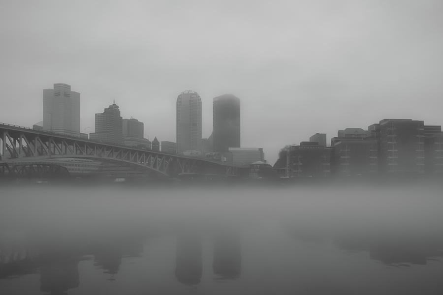 Foggy Pittsburgh Photograph