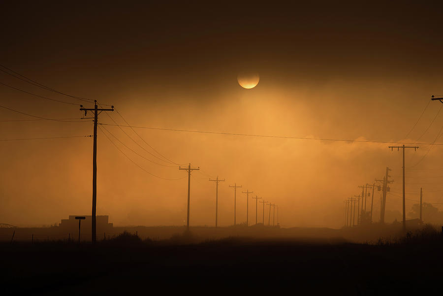 Sun Photograph - Foggy Road by Dan Ballard