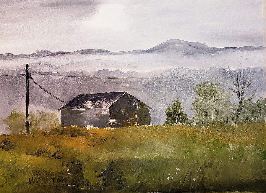Foggy Tennessee Barn by Larry Hamilton Foggy Tennessee Barn by Larry Hamilton
